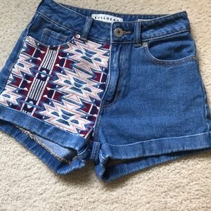 Bullhead denim shorts